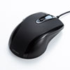 MA-IR125BK 有線IR LEDマウス(ダブルクリックボタン付き・ブラック) MA-IR125BK / 有線IR LEDマウス(ダブルクリックボタン付き・ブラック)