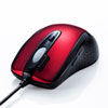 MA-IR125R 有線IR LEDマウス(ダブルクリックボタン付き・レッド) MA-IR125R / 有線IR LEDマウス(ダブルクリックボタン付き・レッド)
