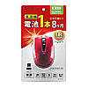 MA-IRW21R ワイヤレスIRセンサーマウス(レッド) MA-IRW21R / ワイヤレスIRセンサーマウス(レッド)