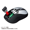 MA-IRW22BK 超小型ワイヤレスIRセンサーマウス(ブラック) MA-IRW22BK / 超小型ワイヤレスIRセンサーマウス(ブラック)