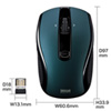 MA-IRW23G ワイヤレス縦横スクロールマウス(グリーン) MA-IRW23G / ワイヤレス縦横スクロールマウス(グリーン)