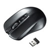 MA-KSW5BK ワイヤレスブルーLEDマウス MA-KSW5BK / ワイヤレスブルーLEDマウス