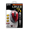 MA-LS13R 縦横スクロールレーザーマウス(レッド) MA-LS13R / 縦横スクロールレーザーマウス(レッド)
