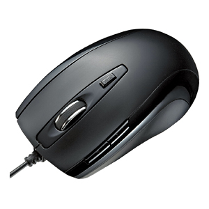 MA-LS15BK / 5ボタンレーザーマウス(ブラック)