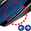 MA-LS15BL 5ボタンレーザーマウス(ブルー) MA-LS15BL / 5ボタンレーザーマウス(ブルー)