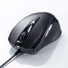MA-LS173BK 有線レーザーマウス(5ボタン) MA-LS173BK / 有線レーザーマウス(5ボタン)