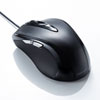 MA-LS173BK 有線レーザーマウス(5ボタン) MA-LS173BK / 有線レーザーマウス(5ボタン)