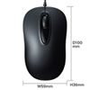 MA-LS176BK 有線レーザーマウス(ブラック) MA-LS176BK / 有線レーザーマウス(ブラック)