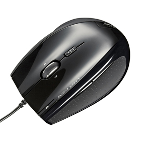 MA-LS19BK / 縦横スクロールレーザーマウス(ブラック)