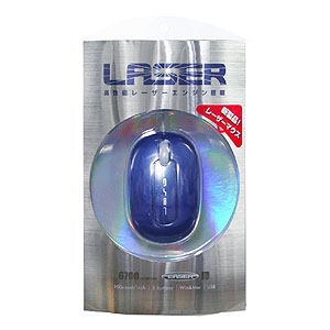 MA-LS1BL / レーザーセンサーマウス（ブルー）