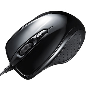 MA-LS25BK / 有線レーザーマウス(ブラック)