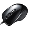 MA-LS25BK 有線レーザーマウス(ブラック) MA-LS25BK / 有線レーザーマウス(ブラック)