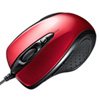 MA-LS25R 有線レーザーマウス(レッド) MA-LS25R / 有線レーザーマウス(レッド)