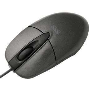 MA-LS52DS / レーザーマウス(ダークシルバー)