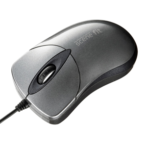 MA-LSSFGM / レーザーマウスプレミアムscene fit(ガンメタリック)