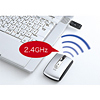 MA-LSW12S モバイルワイヤレスレーザーマウス(シルバー) MA-LSW12S / モバイルワイヤレスレーザーマウス(シルバー)