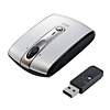 MA-LSW12S モバイルワイヤレスレーザーマウス(シルバー) MA-LSW12S / モバイルワイヤレスレーザーマウス(シルバー)