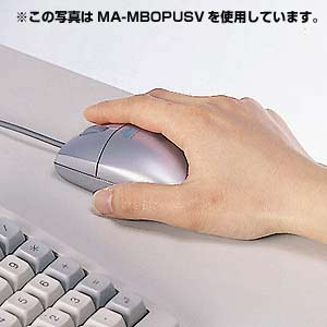 MA-MOPSSV / オプトモバイルマウス(シルバー＆クリアーレッド)