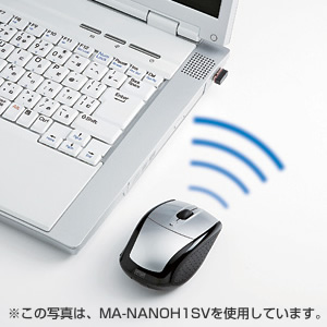 MA-NANOH1R / 極小レシーバーワイヤレスオプティカルマウス