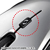 MA-NANOH9BK 超小型レシーバーワイヤレスブルーLEDマウス(ブラック) MA-NANOH9BK / 超小型レシーバーワイヤレスブルーLEDマウス(ブラック)