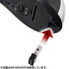 MA-NANOH9BK 超小型レシーバーワイヤレスブルーLEDマウス(ブラック) MA-NANOH9BK / 超小型レシーバーワイヤレスブルーLEDマウス(ブラック)