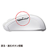 MA-NANOLS12W 超小型レシーバーワイヤレスレーザーマウス(ホワイト) MA-NANOLS12W / 超小型レシーバーワイヤレスレーザーマウス(ホワイト)