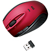 MA-NANOLS5R 極小レシーバーワイヤレスレーザーマウス(レッド) MA-NANOLS5R / 極小レシーバーワイヤレスレーザーマウス(レッド)