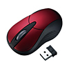 MA-NANOLS6R ワイヤレスレーザーマウス(レッド) MA-NANOLS6R / ワイヤレスレーザーマウス(レッド)