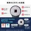 MA-RING2BK リングマウス(2.4GHzワイヤレス・IR LEDセンサー・プレゼン・ごろ寝) MA-RING2BK / リングマウス(2.4GHzワイヤレス・IR LEDセンサー・プレゼン・ごろ寝)
