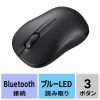 MA-SBB314BK BluetoothブルーLEDマウス(ブラック) MA-SBB314BK / BluetoothブルーLEDマウス(ブラック)