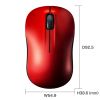 MA-SBB314R BluetoothブルーLEDマウス(レッド) MA-SBB314R / BluetoothブルーLEDマウス(レッド)