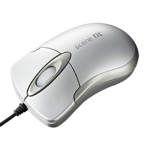MA-SFHS / 光学式マウス scene fit(シルバー)