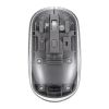 MA-SWBIRS332BK / Bluetoothワイヤレスマウス（透明ケース・充電式・ブラック）