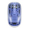 MA-SWBIRS332BL / Bluetoothワイヤレスマウス（透明ケース・充電式・ブルー）