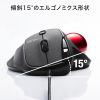 MA-TB184BK 有線トラックボール(静音・5ボタン・親指操作タイプ) MA-TB184BK / 有線トラックボール(静音・5ボタン・親指操作タイプ)