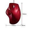 MA-TB39R 光学式トラックボール(レッド) MA-TB39R / 光学式トラックボール(レッド)