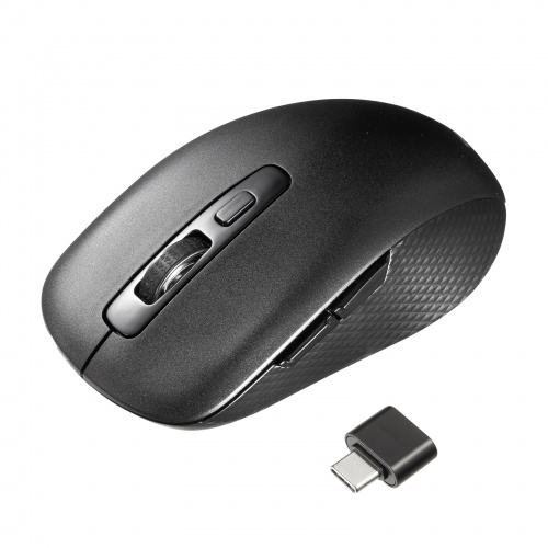 MA-TMWBLC1 / USB Type-C静音抗菌ワイヤレスマウス（5ボタン）