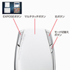MA-TOUCH2MAC ワイヤレスタッチセンサーマウス(Mac用・ホワイト) MA-TOUCH2MAC / ワイヤレスタッチセンサーマウス(Mac用・ホワイト)