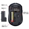 MA-WB509BL ワイヤレスブルーLEDマウス(5ボタン・ブルー) MA-WB509BL / ワイヤレスブルーLEDマウス(5ボタン・ブルー)