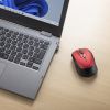 MA-WB509R ワイヤレスブルーLEDマウス(5ボタン・レッド) MA-WB509R / ワイヤレスブルーLEDマウス(5ボタン・レッド)