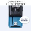 MA-WBBS526BL 静音ワイヤレスブルーLED コンボマウス(5ボタン・ブルー) MA-WBBS526BL / 静音ワイヤレスブルーLED コンボマウス(5ボタン・ブルー)
