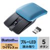 MA-WBBS526BL 静音ワイヤレスブルーLED コンボマウス(5ボタン・ブルー) MA-WBBS526BL / 静音ワイヤレスブルーLED コンボマウス(5ボタン・ブルー)