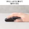 MA-WBBS526GY / 静音ワイヤレスブルーLED コンボマウス（5ボタン・グレー）