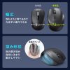 MA-WBIRS539BK Bluetoothワイヤレスマウス(USB-A/USB-C両対応・静音・5ボタン・ブラック) MA-WBIRS539BK / Bluetoothワイヤレスマウス(USB-A/USB-C両対応・静音・5ボタン・ブラック)