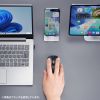 MA-WBIRS550BL Bluetoothワイヤレスマウス(液晶付き・静音・充電式・5ボタン・ブラック+ブルー) MA-WBIRS550BL / Bluetoothワイヤレスマウス(液晶付き・静音・充電式・5ボタン・ブラック+ブルー)