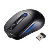 MA-WBIRS550BL Bluetoothワイヤレスマウス(液晶付き・静音・充電式・5ボタン・ブラック+ブルー) MA-WBIRS550BL / Bluetoothワイヤレスマウス(液晶付き・静音・充電式・5ボタン・ブラック+ブルー)