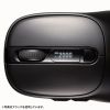 MA-WBIRS550Y / Bluetoothワイヤレスマウス（液晶付き・静音・充電式・5ボタン・ブラック＋イエロー）