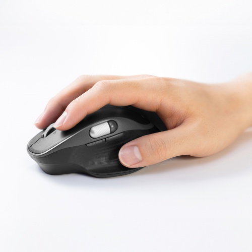 MA-WBIRS635BK / Bluetoothワイヤレスマウス(高速スクロール・チルトホイール・サイドホイール付き)