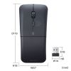MA-WBIS3117BK 静音ワイヤレス IR LEDコンボマウス(3ボタン・薄型) MA-WBIS3117BK / 静音ワイヤレス IR LEDコンボマウス(3ボタン・薄型)