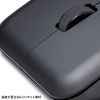 MA-WBIS5117BK / 静音ワイヤレス IR LEDコンボマウス（5ボタン・薄型）